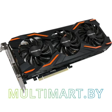 Видеокарта Gigabyte GeForce GTX1080 GV-N1080WF3OC-8GD 8Gb DDR5 256bit картинка 2